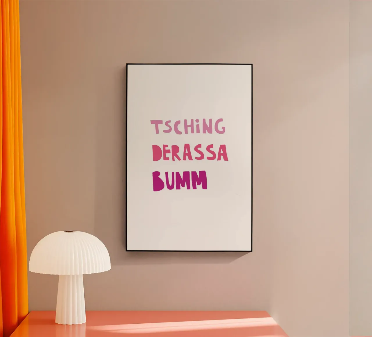 Tsching Derassa Bumm plexiglass da fraeuleinvonfuchs