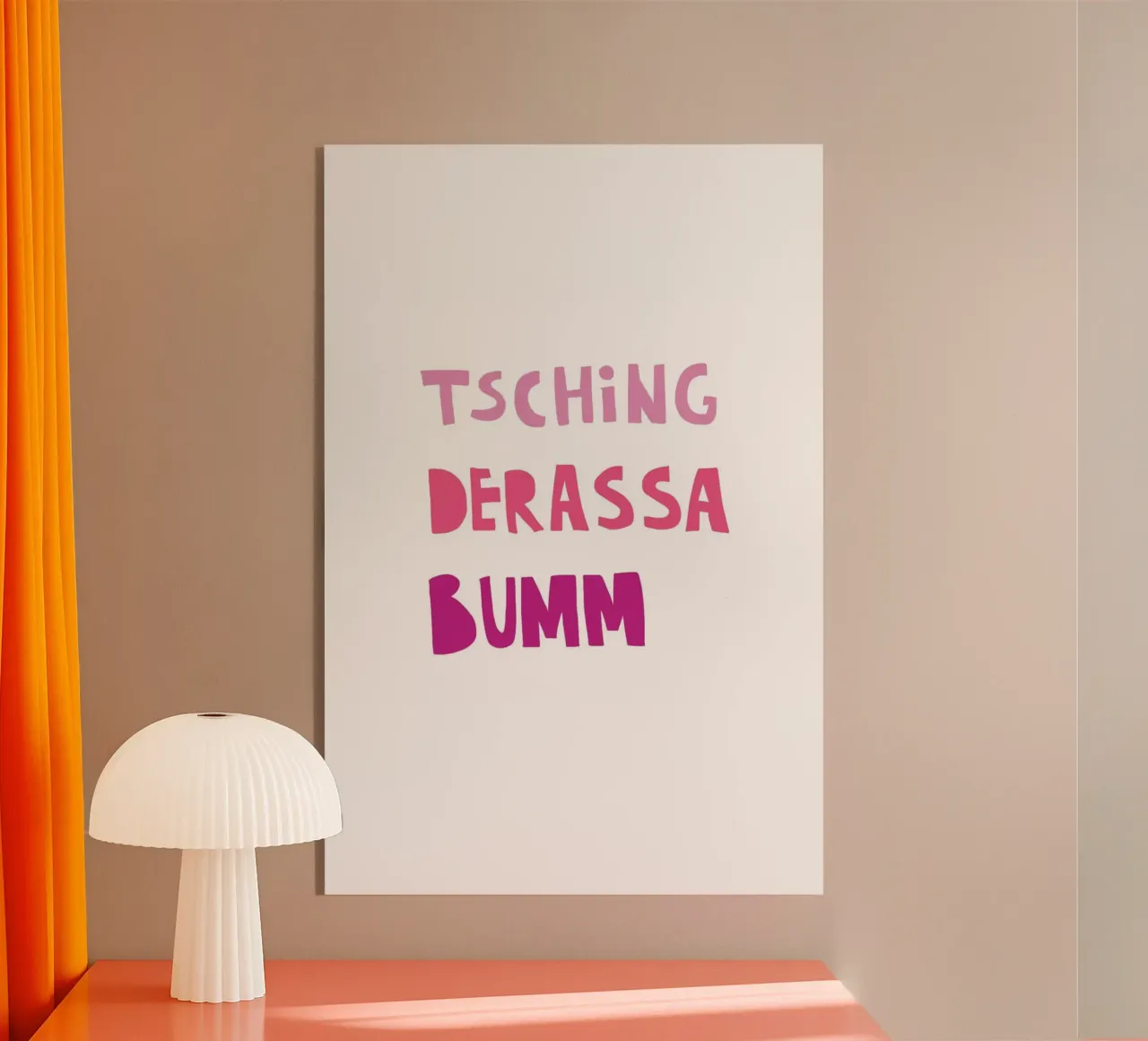 Tsching Derassa Bumm plexiglass da fraeuleinvonfuchs