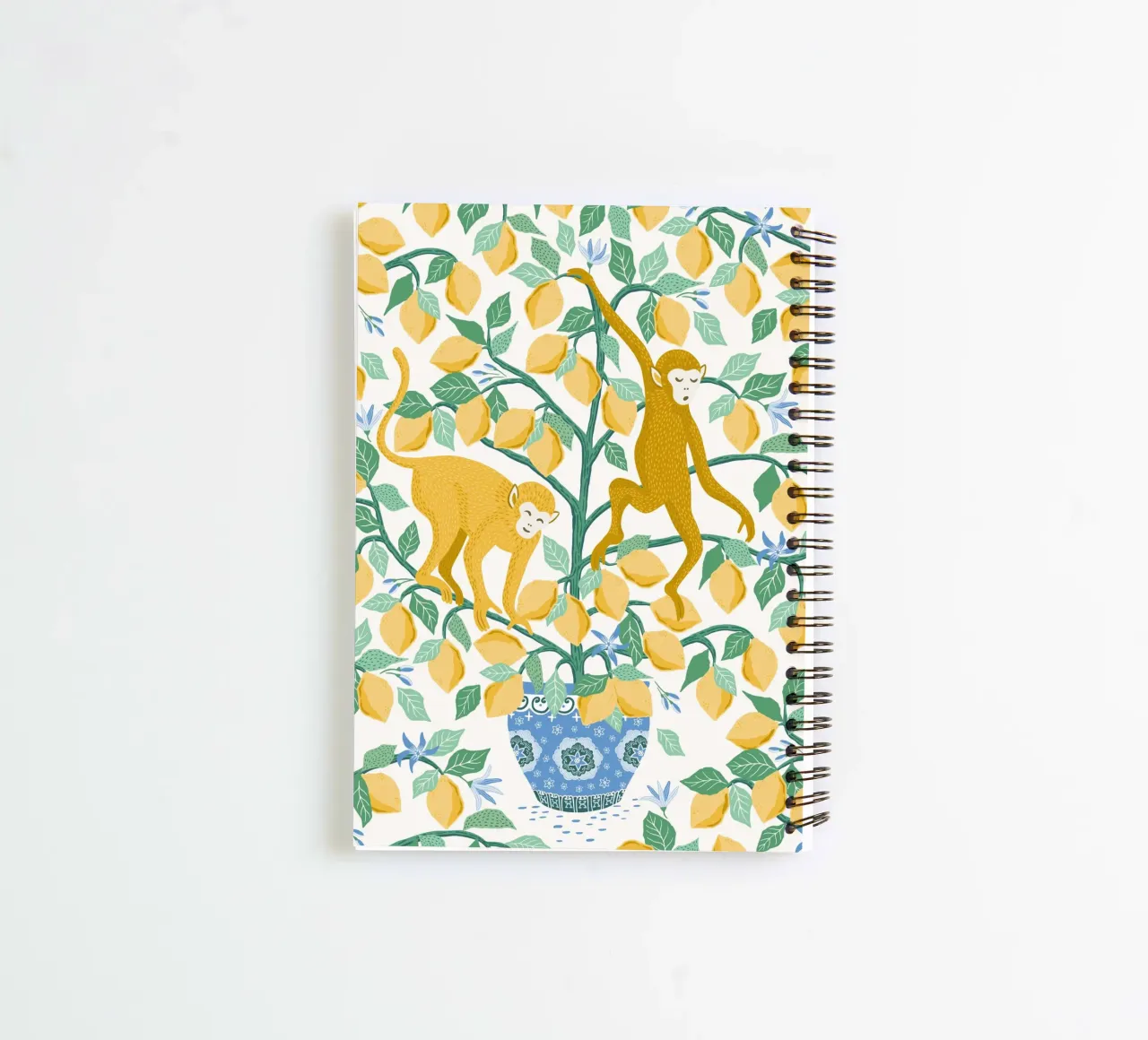 Monkeys in lemon tree diario ad anelli da Vivdesign