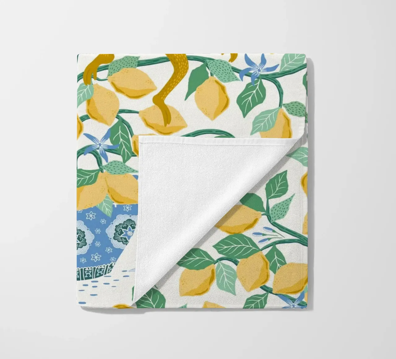 Monkeys in lemon tree telo mare da Vivdesign