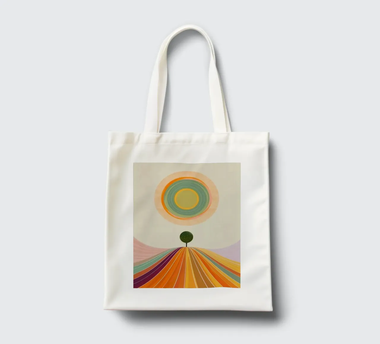 circle colorful shape borsa in juta da feny