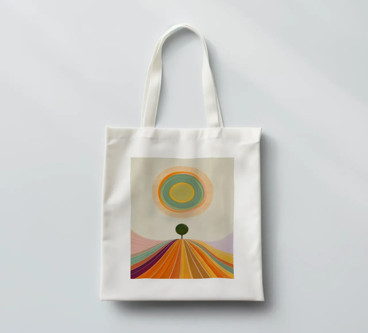 circle colorful shape borsa in juta da feny