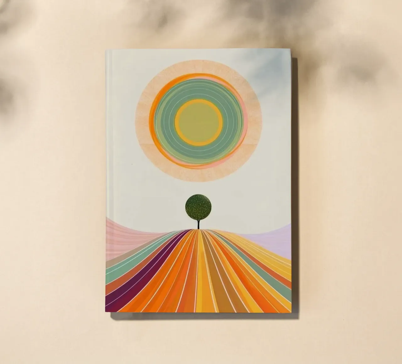 circle colorful shape notebook by feny