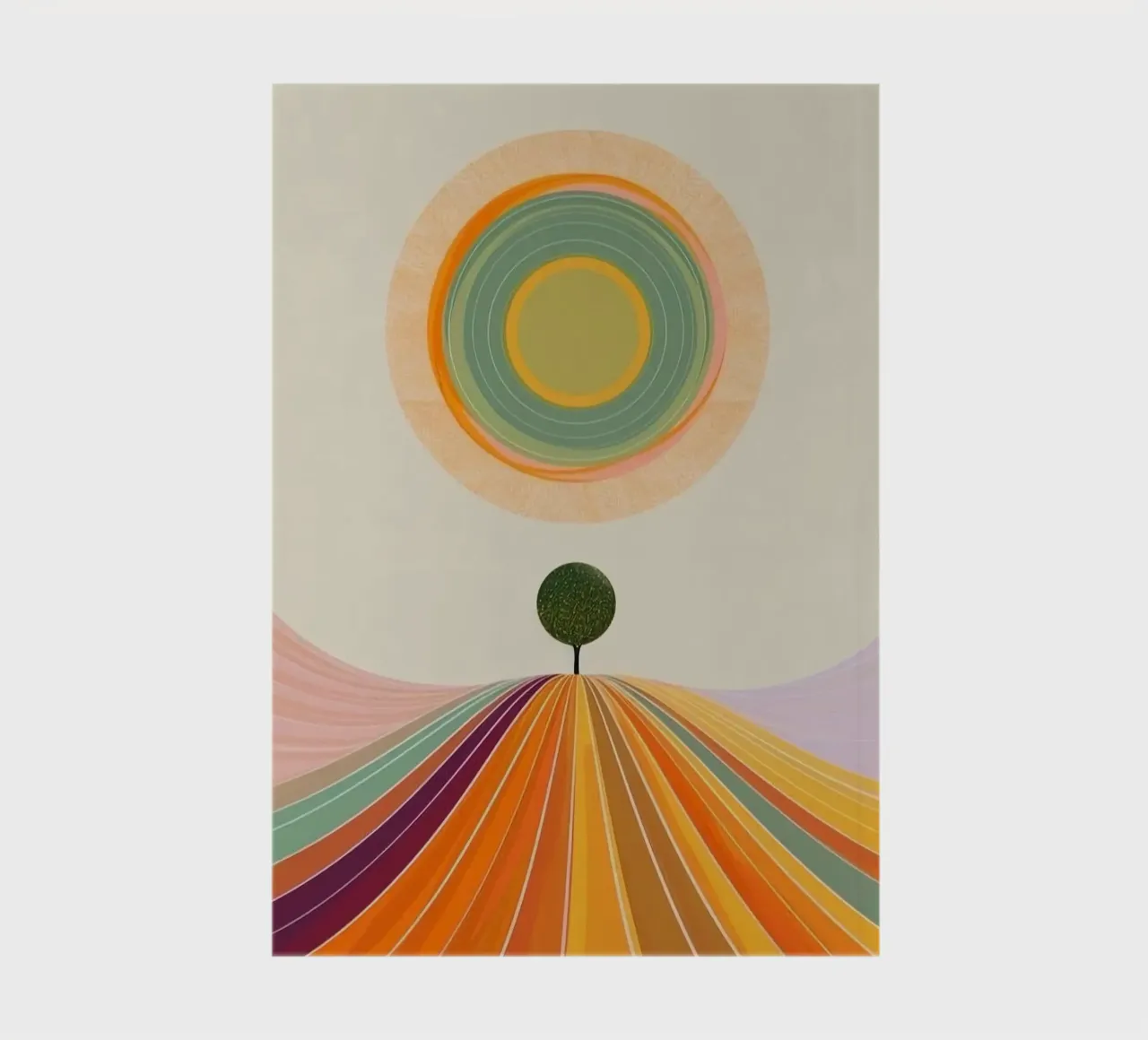 circle colorful shape notebook by feny