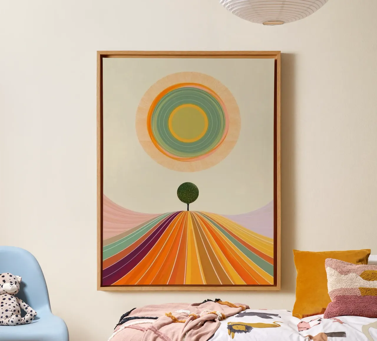 circle colorful shape tela da feny