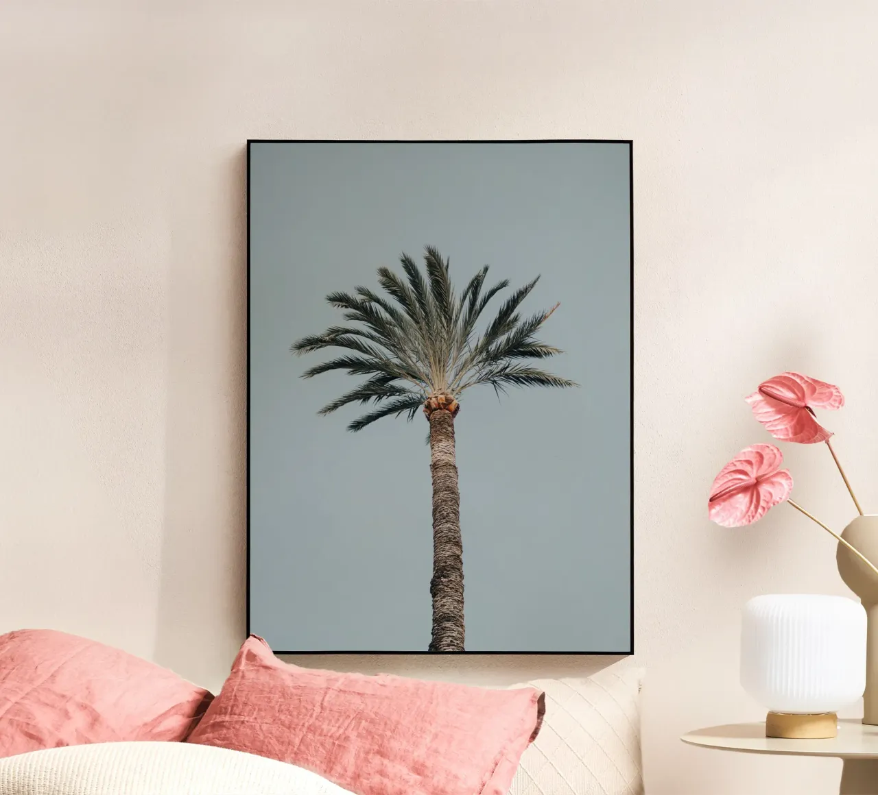 palm in sky plexiglass da feny