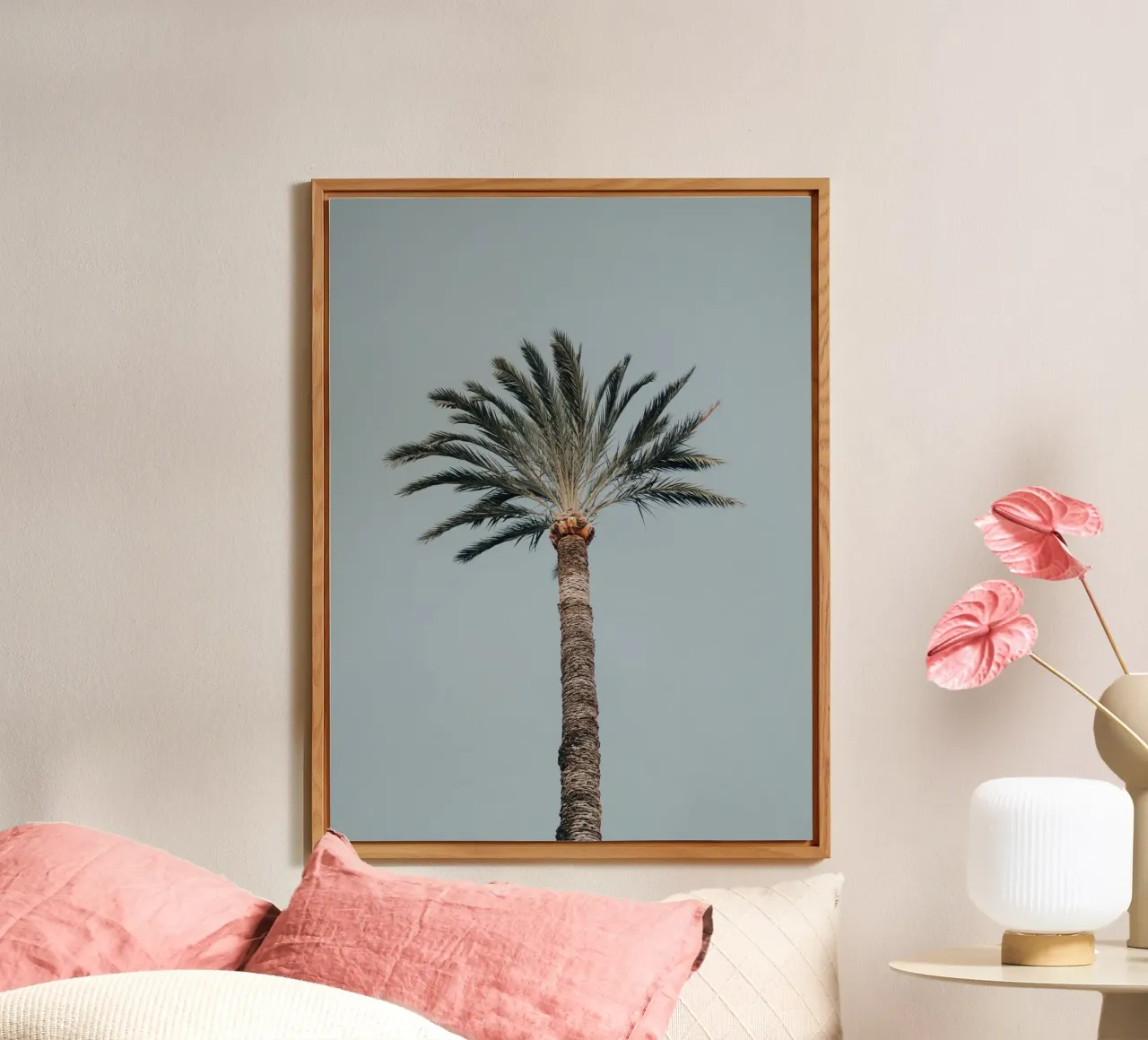 palm in sky alluminio dibond da feny