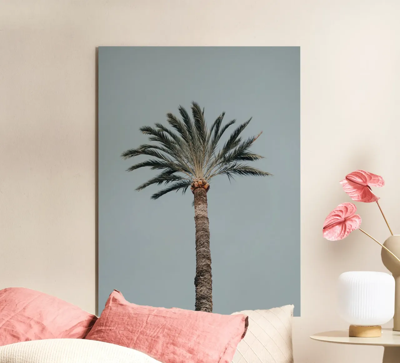 palm in sky alluminio dibond da feny
