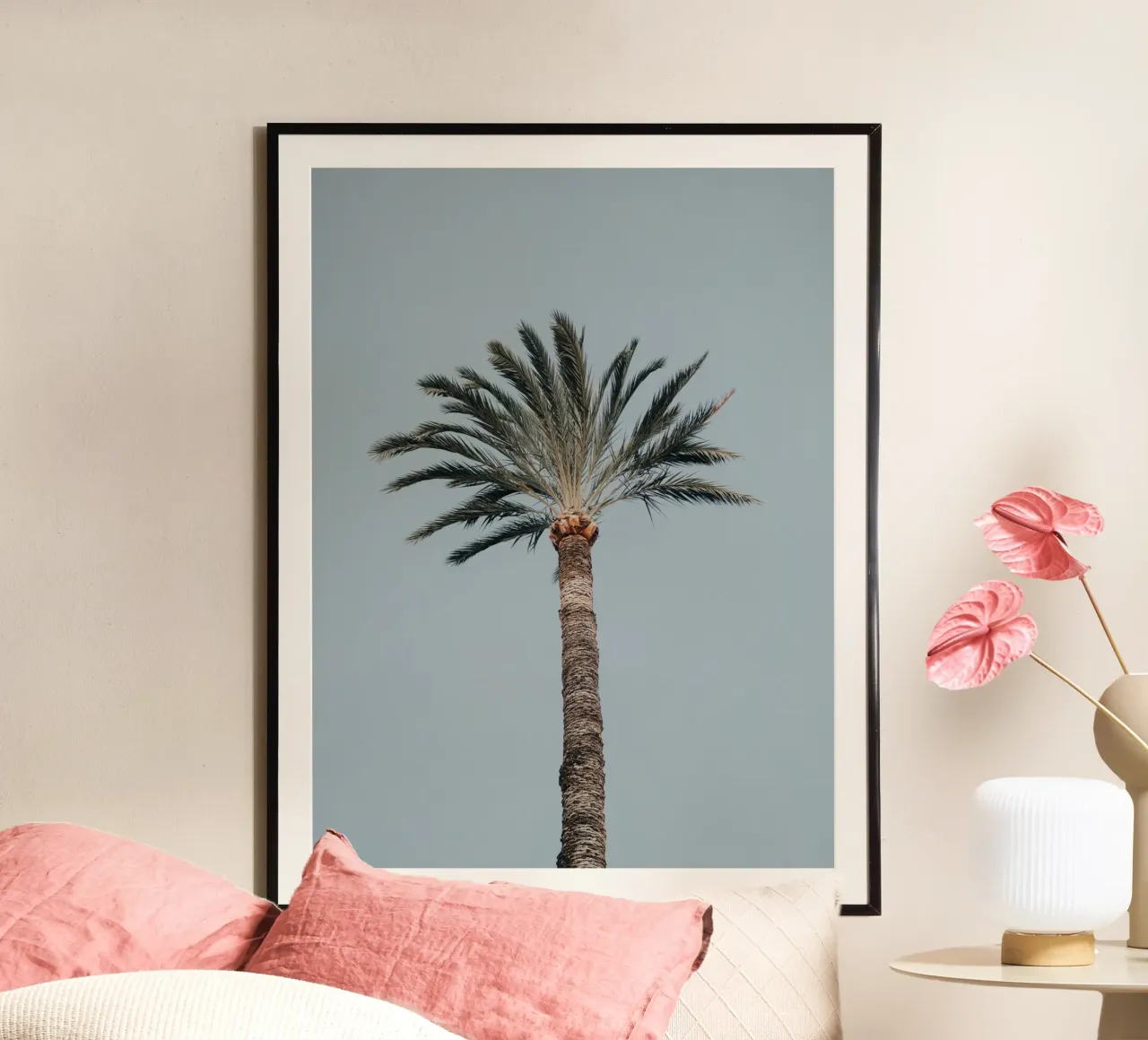 palm in sky carta hahnemühle da feny