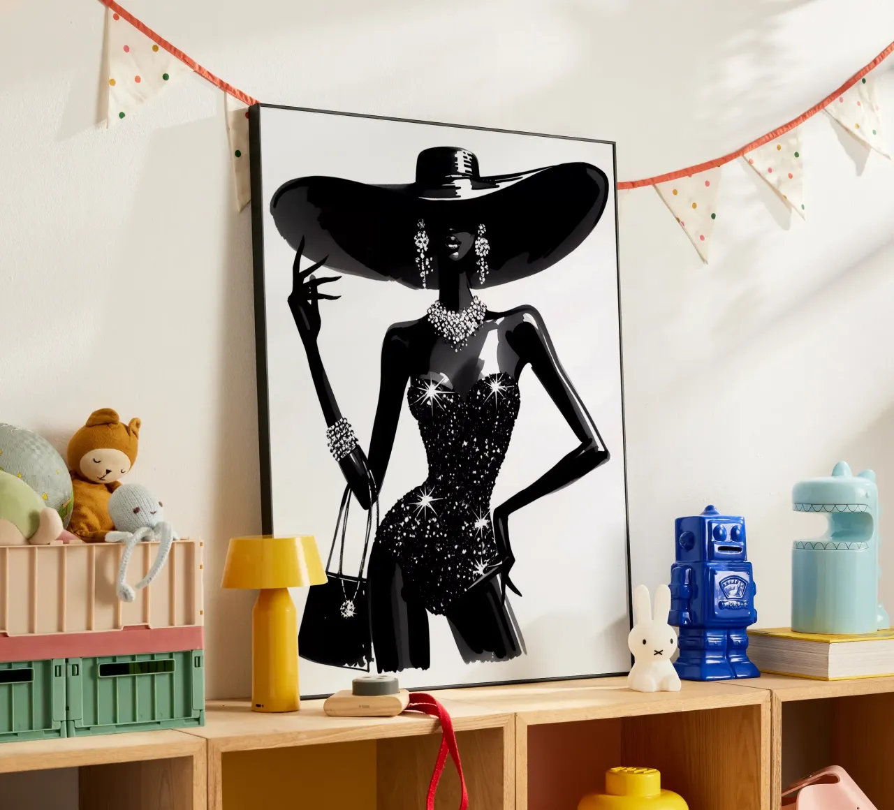 Ritratto di moda a St Tropez alluminio dibond da ARTOMATIC