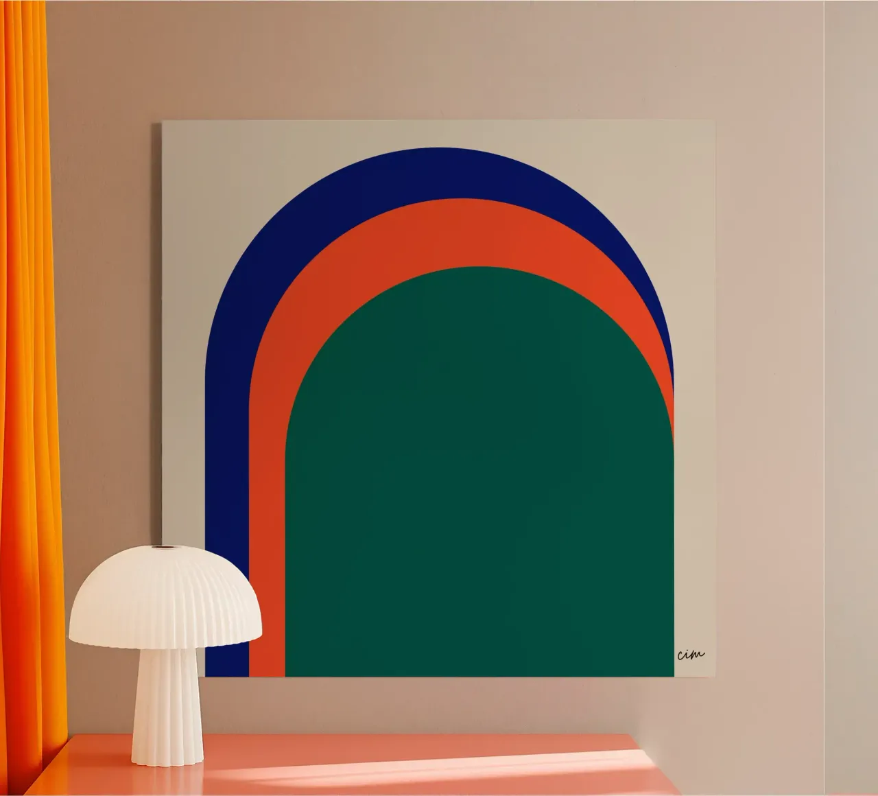 Graphisme arches acrylic glass by cim_art