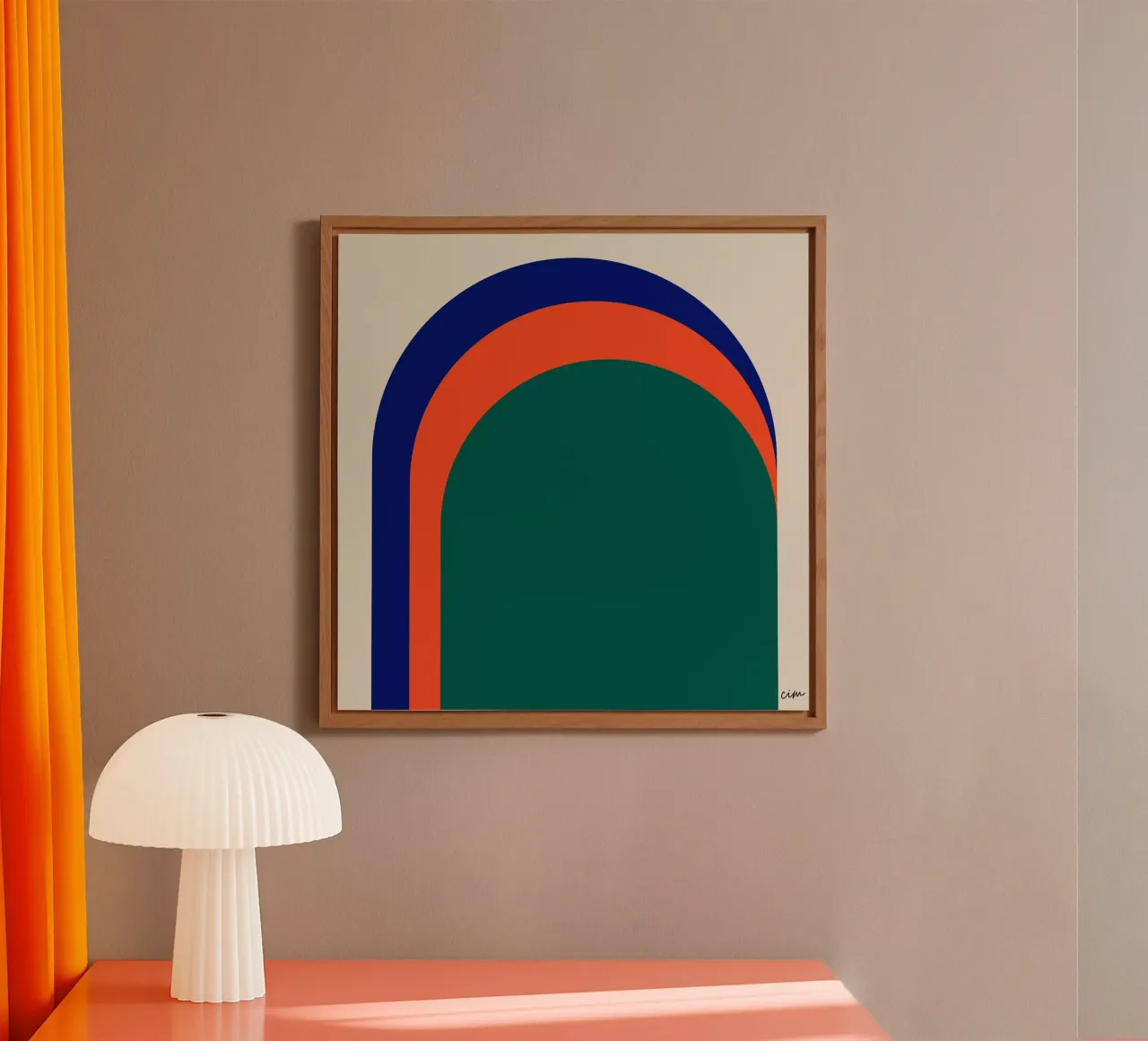 Graphisme arches alluminio dibond da cim_art