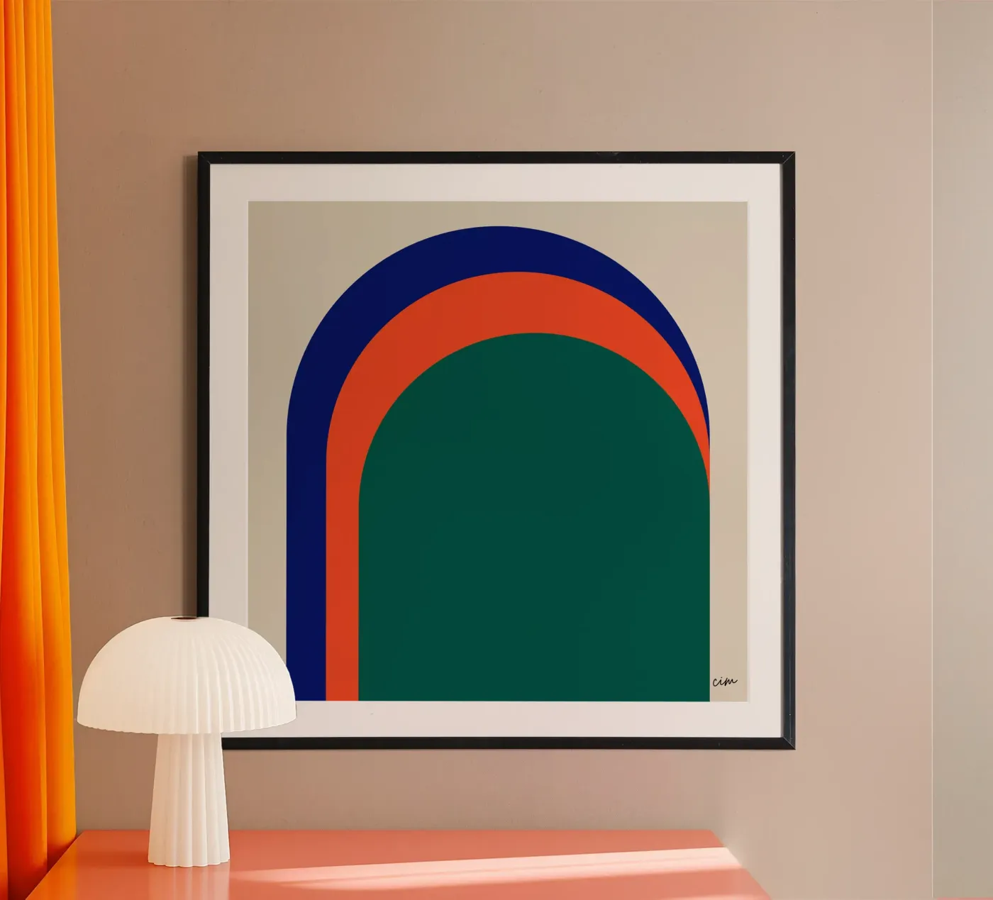 Graphisme arches poster da cim_art