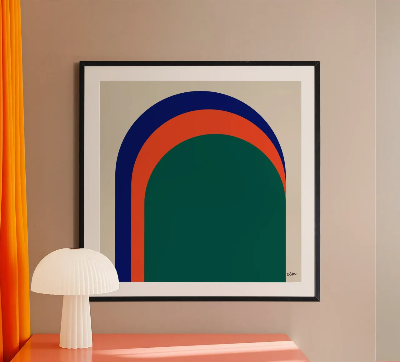 Graphisme arches poster da cim_art