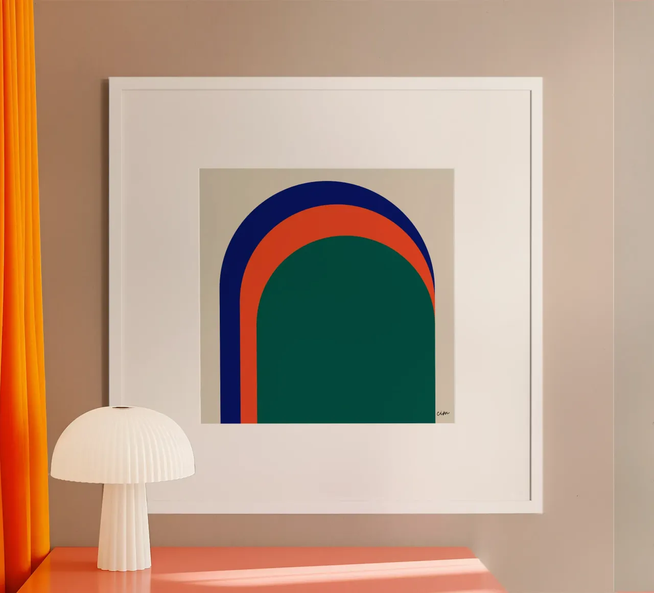 Graphisme arches poster da cim_art