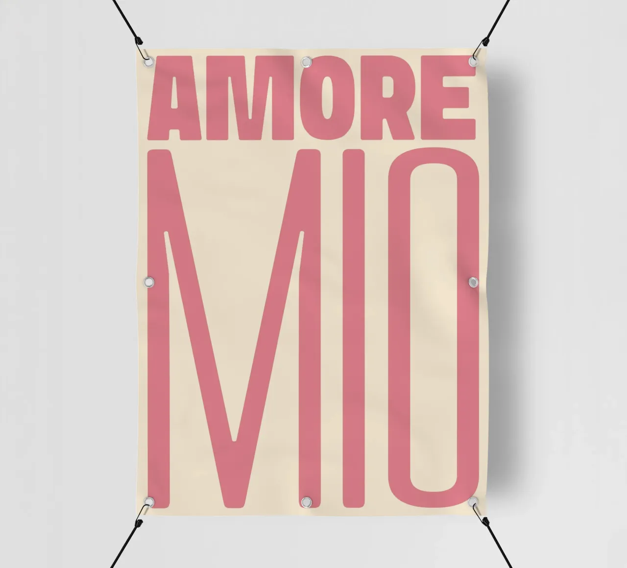 Amore Mio telo in pvc da PurePeachStudio