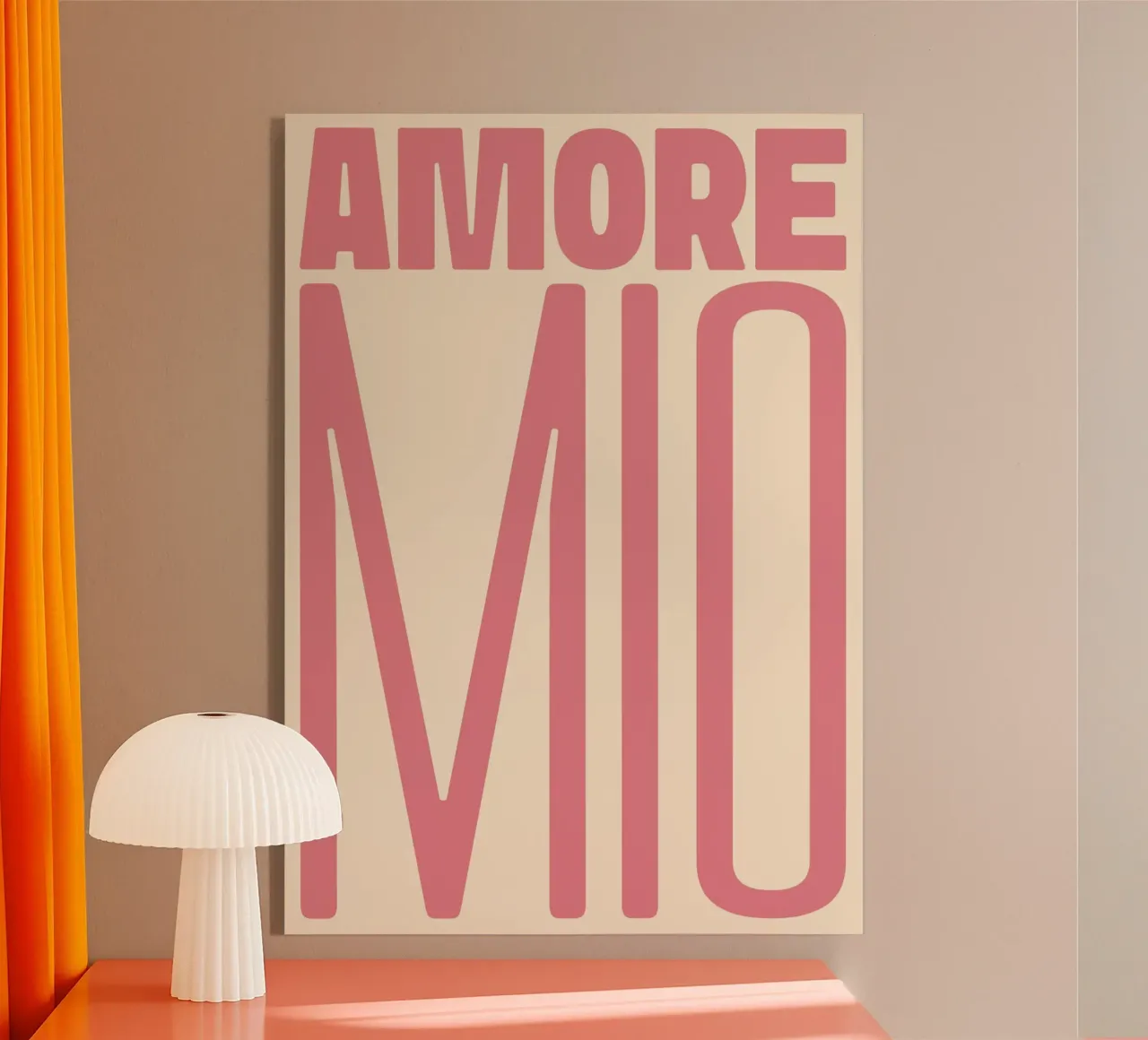 Amore Mio plexiglass da PurePeachStudio