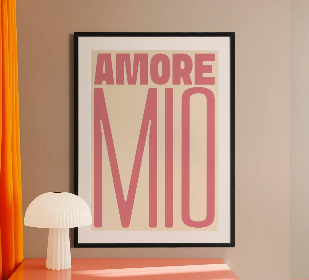 Amore Mio poster da PurePeachStudio