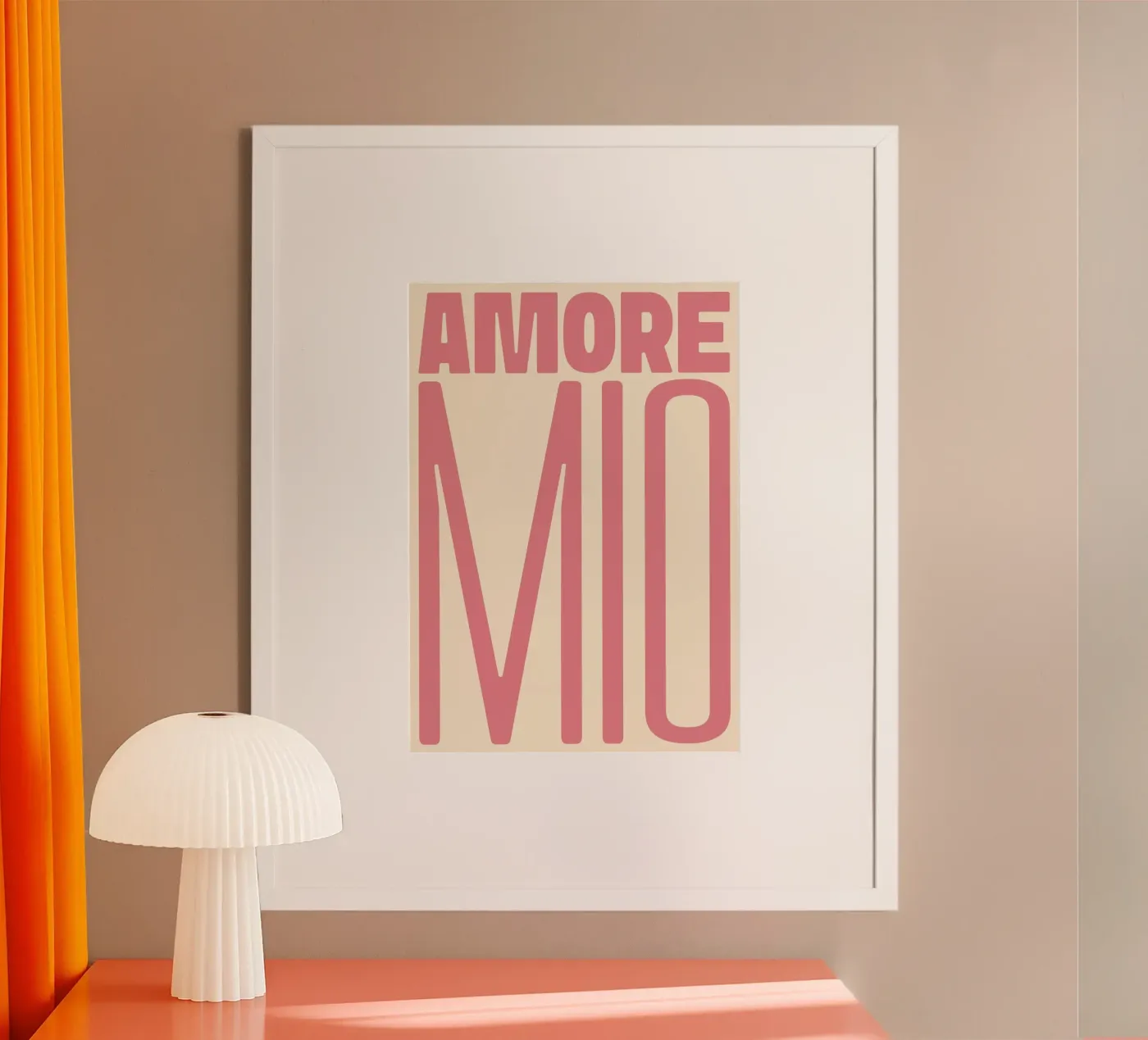 Amore Mio poster da PurePeachStudio