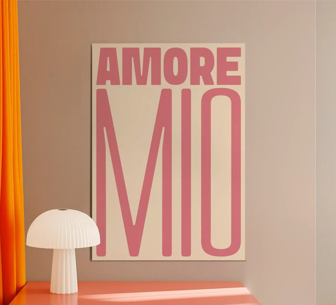 Amore Mio poster da PurePeachStudio