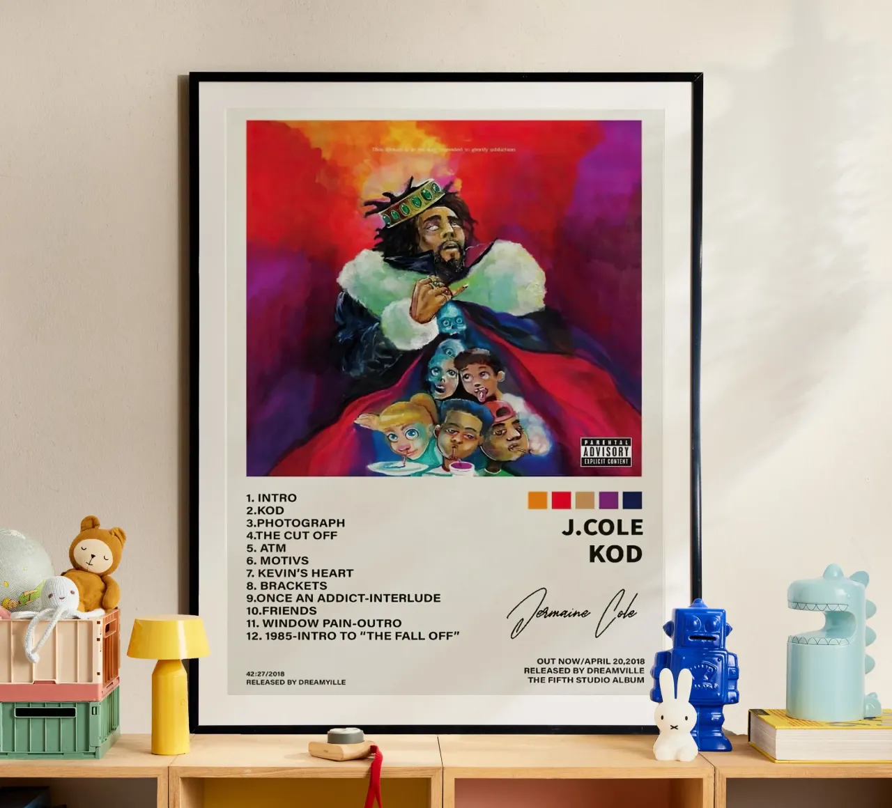 J.Cole KOD carta hahnemühle da Roronoa7