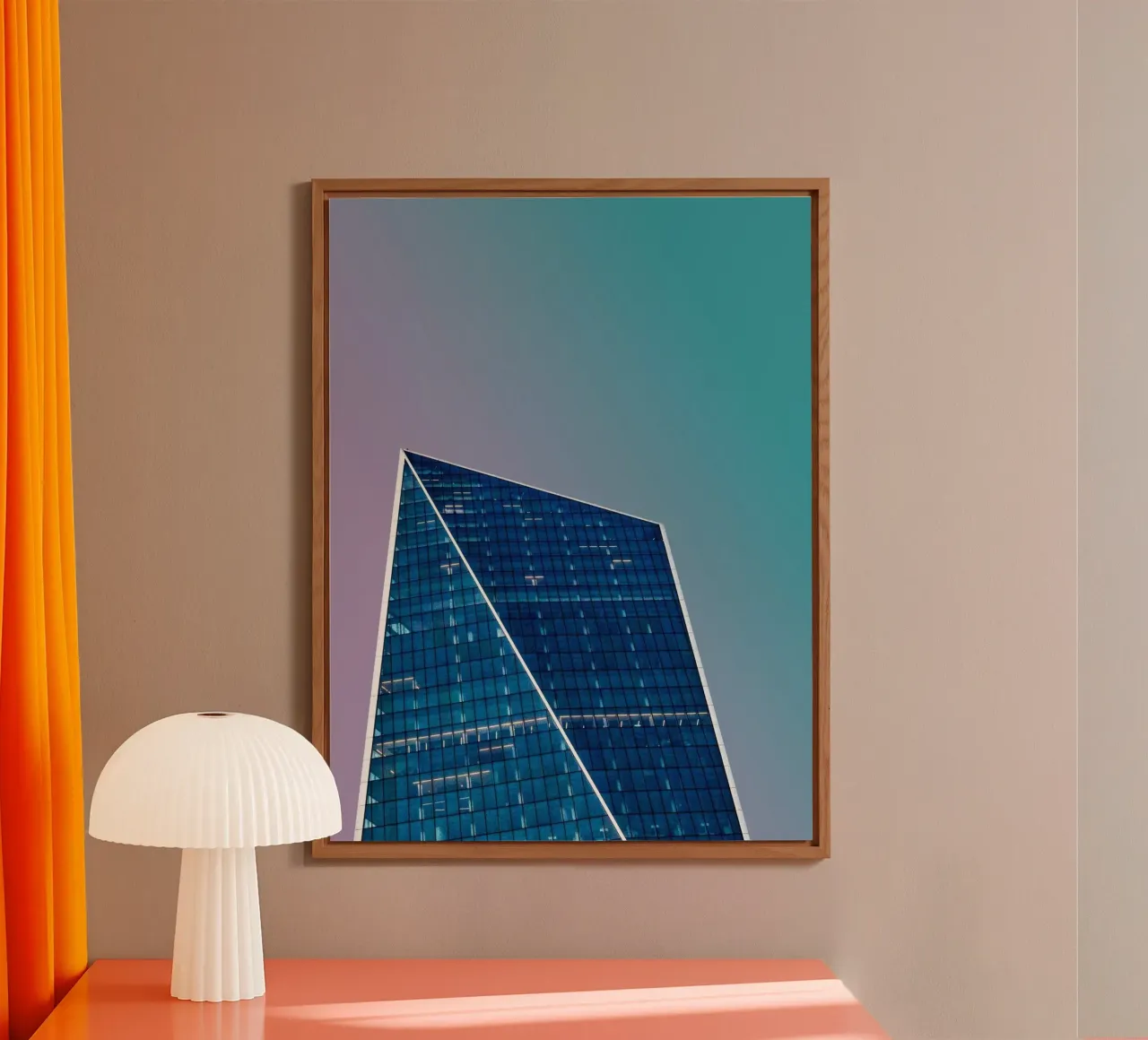 high architecture in gradient sky aluminio dibond de Keyn
