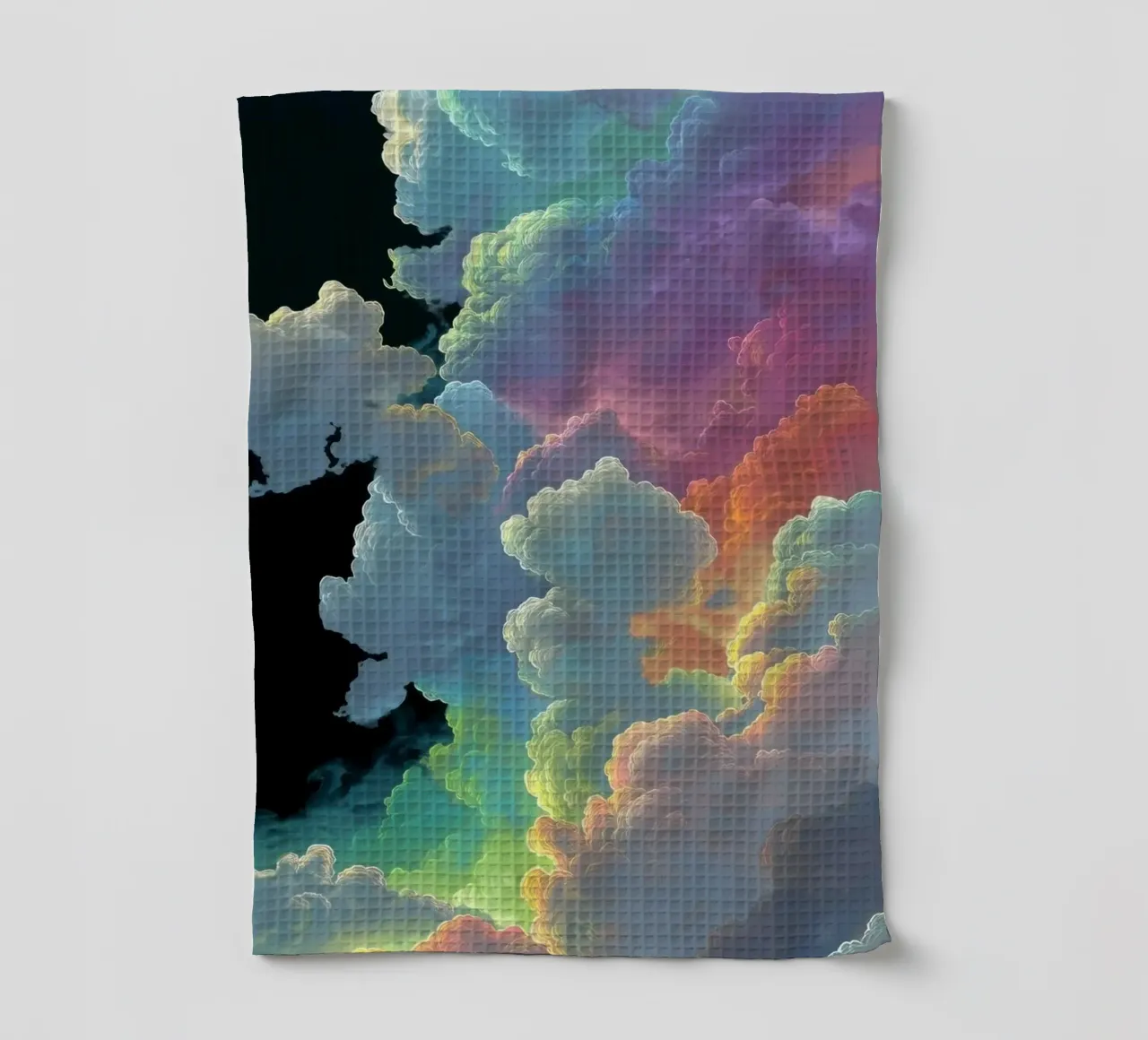 art colorful clouds canovaccio da cucina da Keyn
