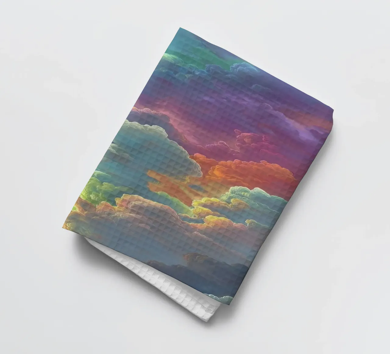 art colorful clouds canovaccio da cucina da Keyn