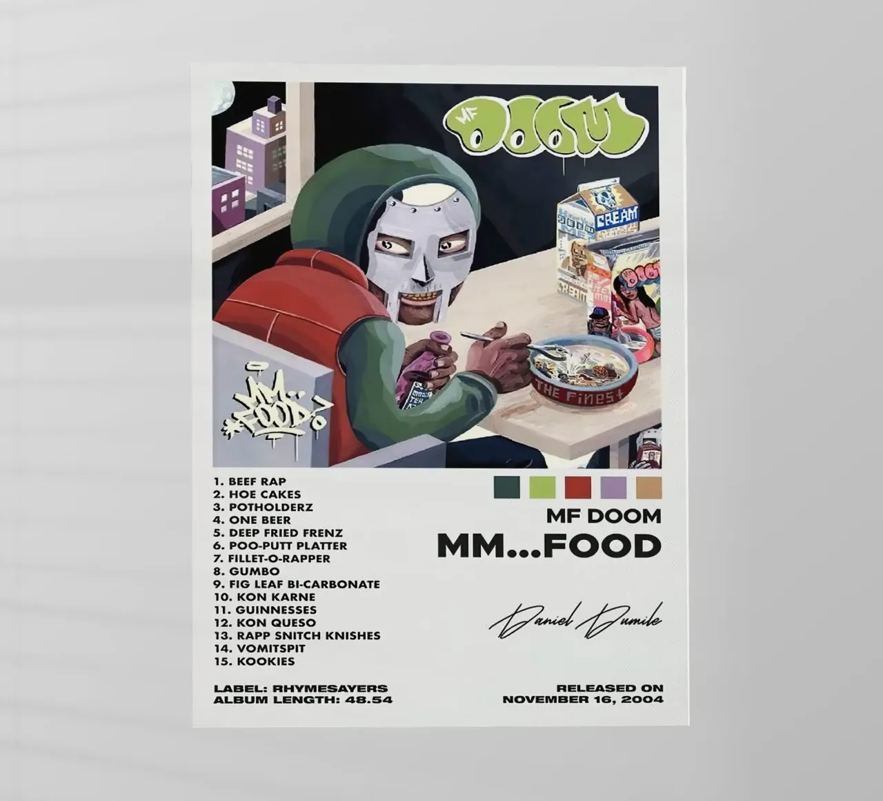 MF Doom MM Food pellicola backlit da Roronoa7