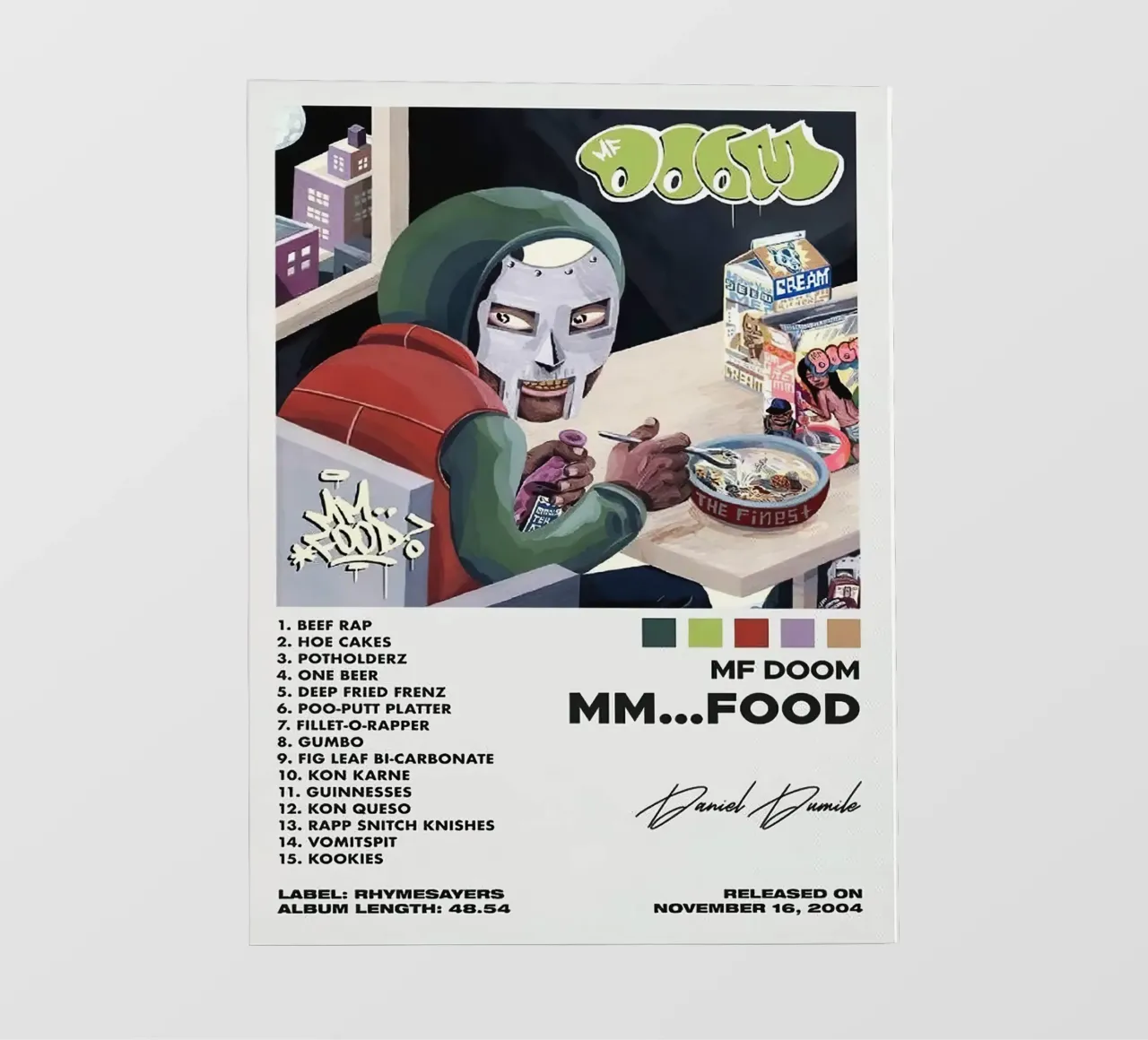 MF Doom MM Food pellicola backlit da Roronoa7
