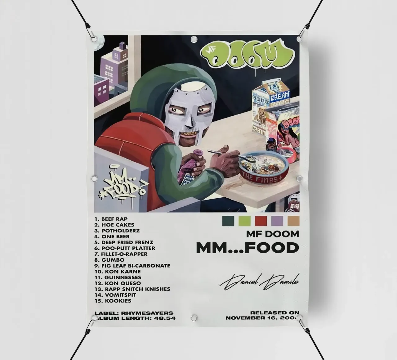 MF Doom MM Food telo in pvc da Roronoa7