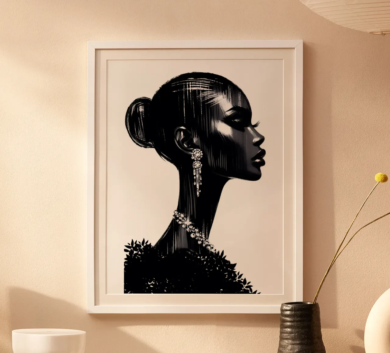 MODEPORTRET poster van ARTOMATIC