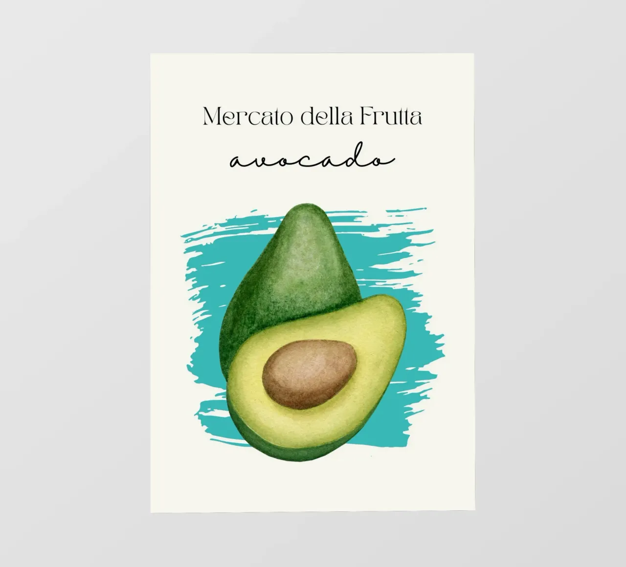 Avocado telo in pvc da PinkCandyWalls