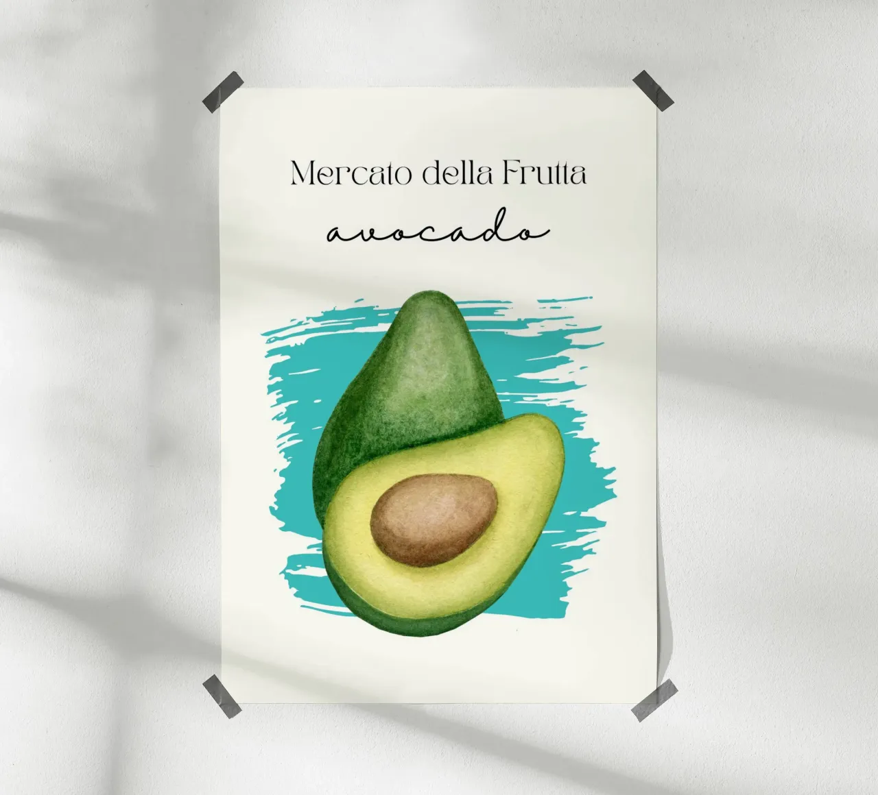 Avocado poster da PinkCandyWalls