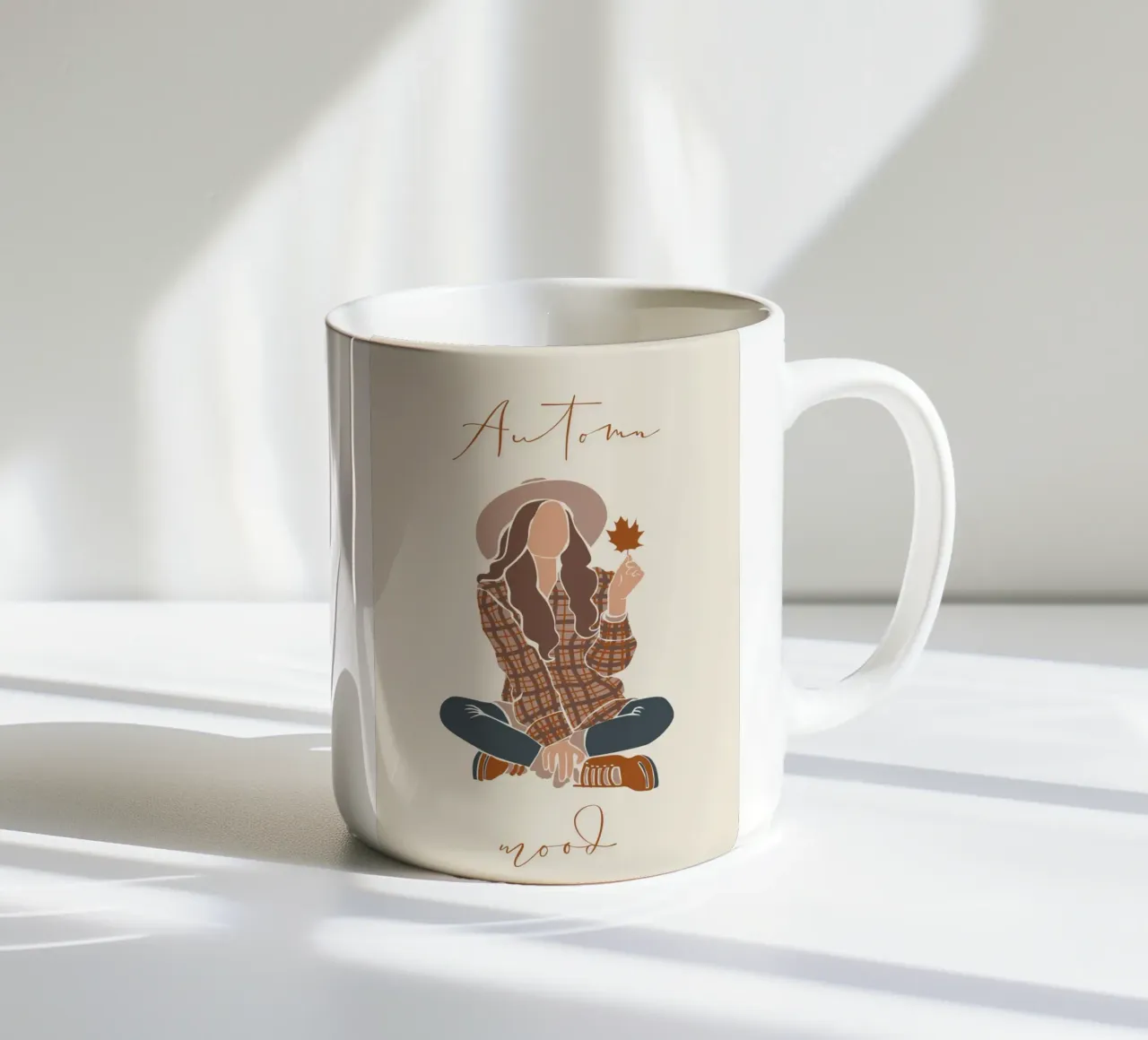 Automn mood tazza in ceramica da Idées & Création