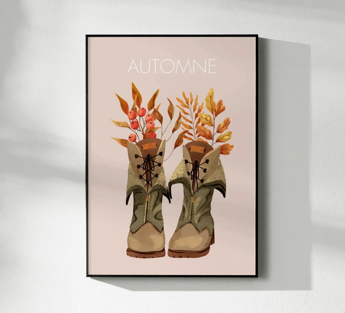 Bottes d'automne plexiglass da Idées & Création