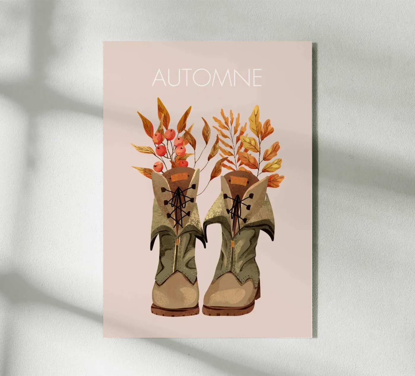 Bottes d'automne plexiglass da Idées & Création