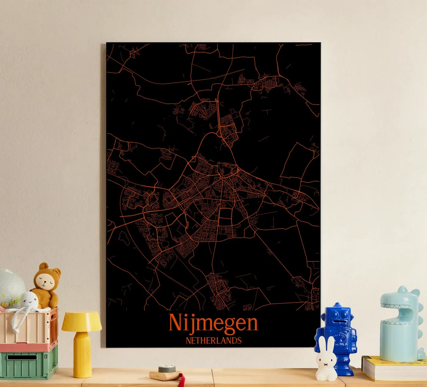 Nijmegen Acryl-Glas von MiMap