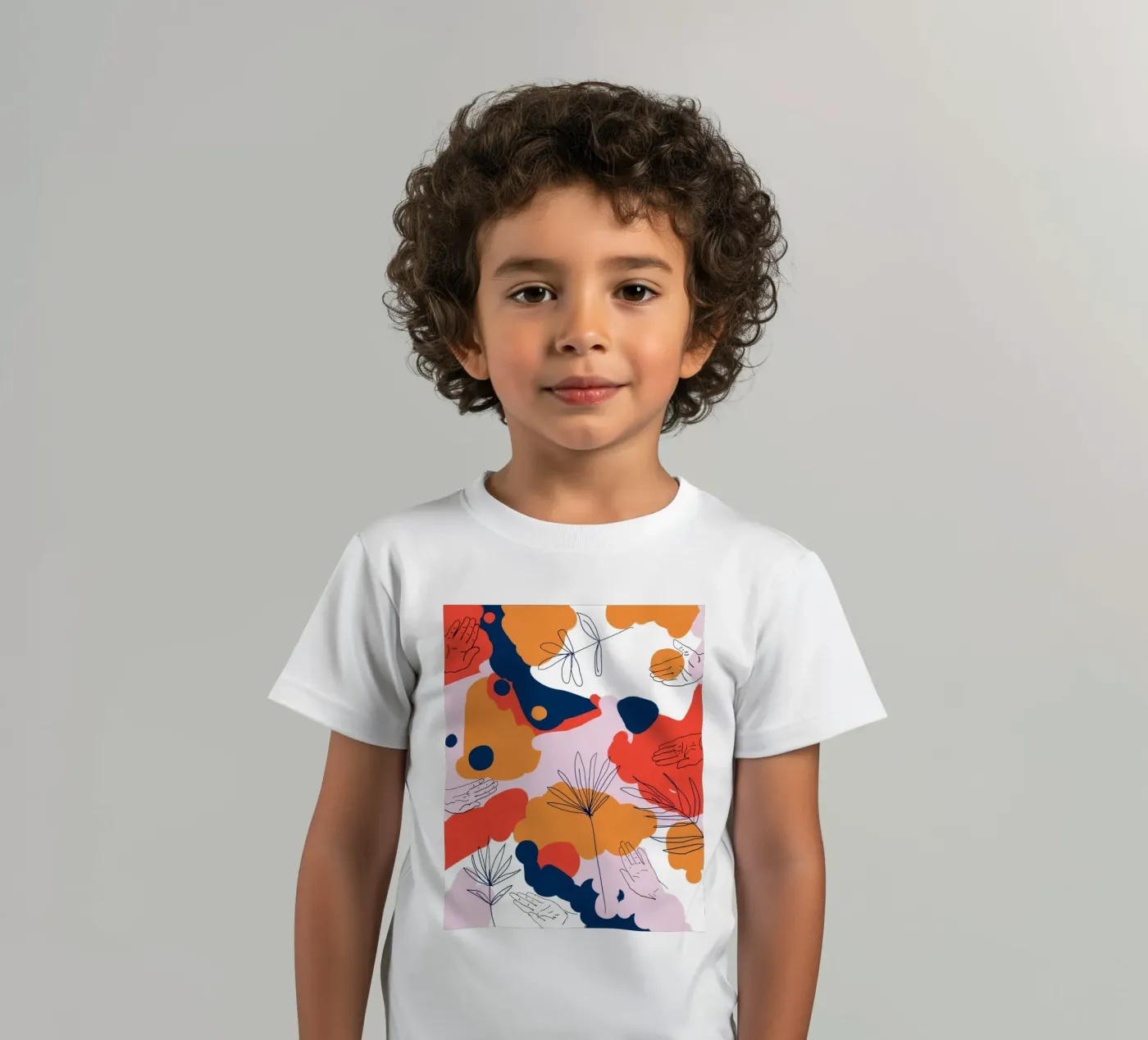 Creation kids t-shirt by 83oranges.com