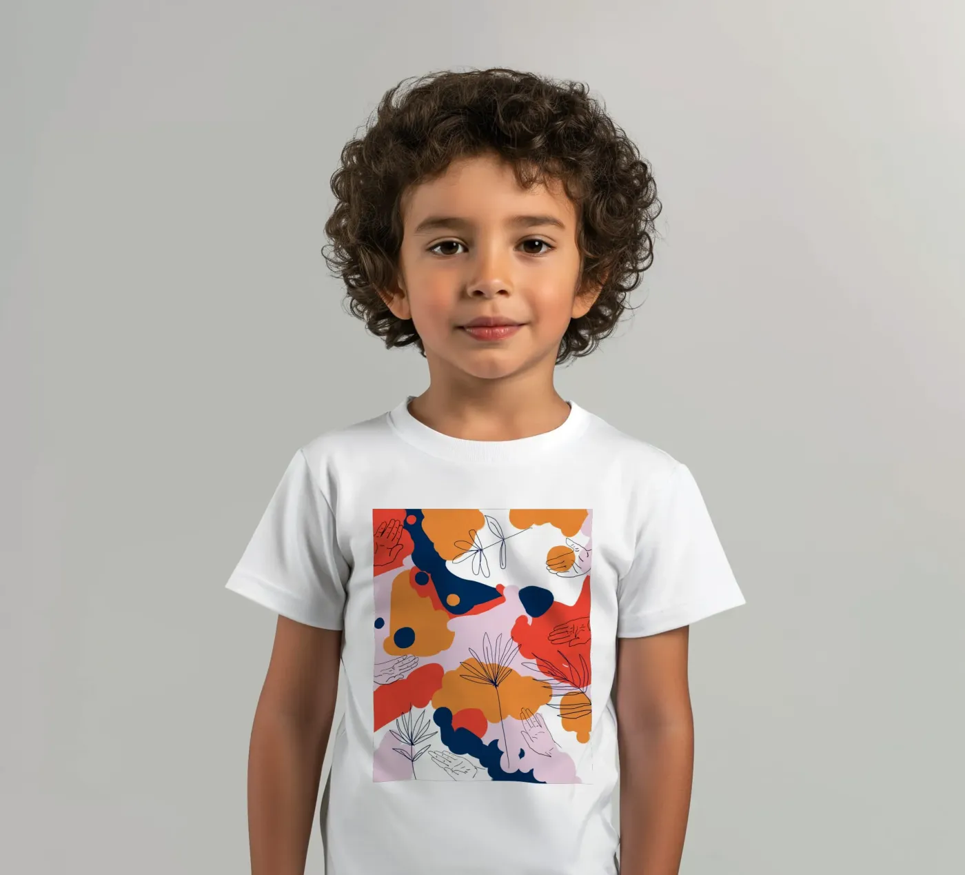 Creation kids t-shirt by 83oranges.com