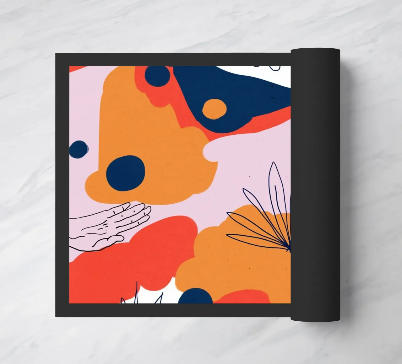 Schepping deurmat van 83oranges.com