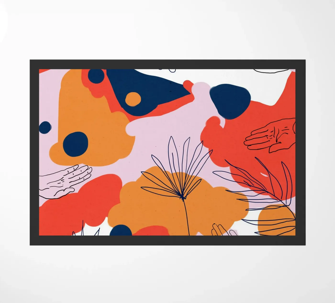 Creation deurmat van 83oranges.com