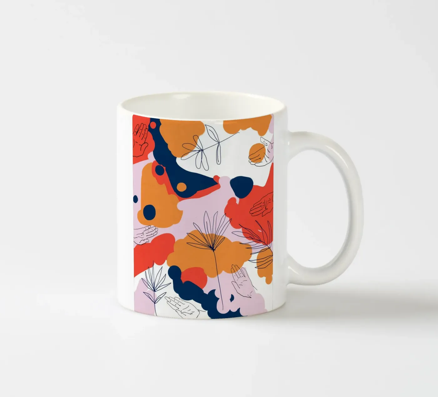 Creation ceramic mug by 83oranges.com