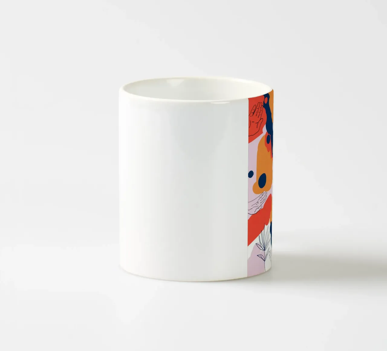 Creation ceramic mug by 83oranges.com