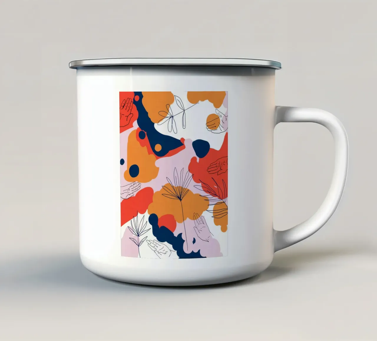 Creazione tazza in smalto da 83oranges
