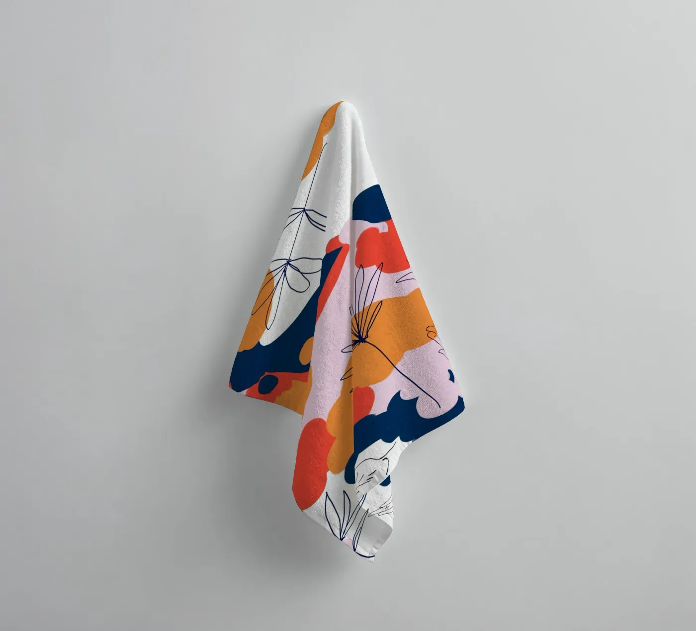 Création serviette de bain de 83oranges.com