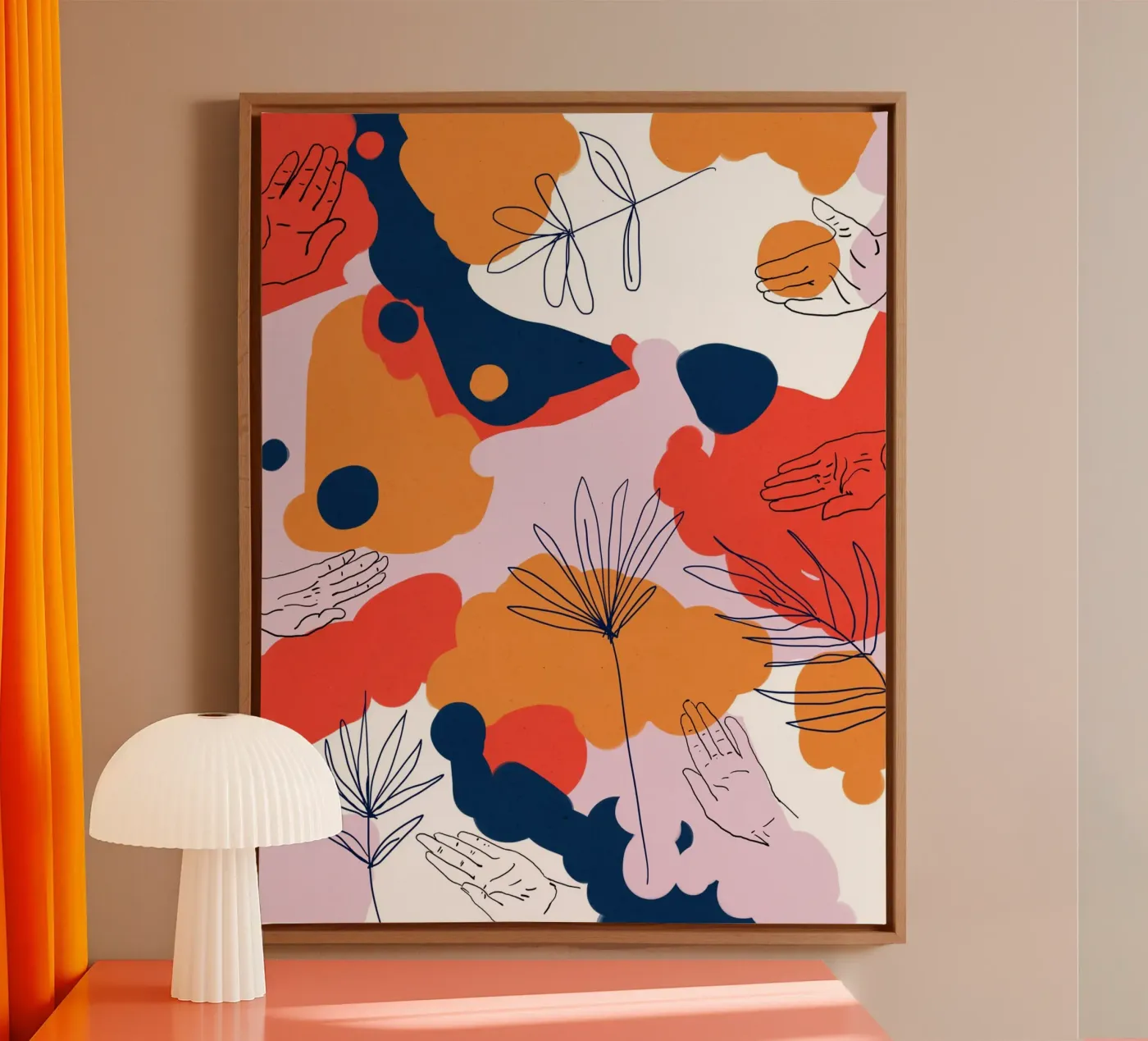 Schepping canvas van 83oranges.com