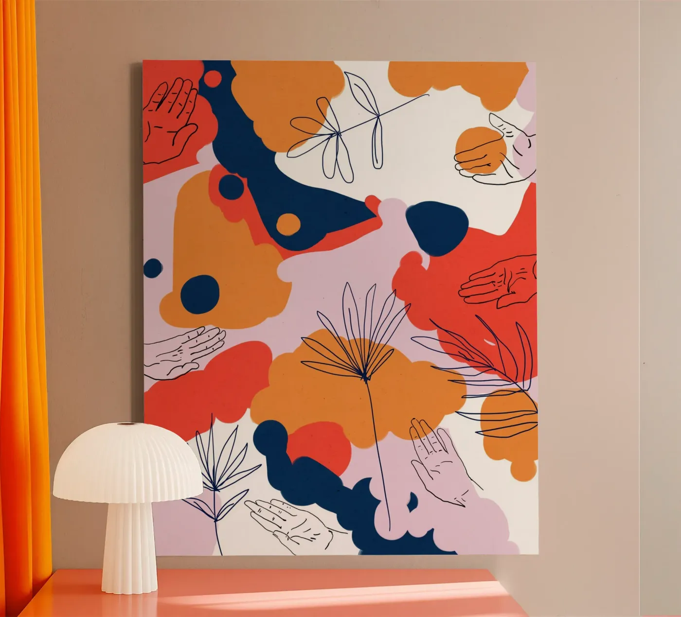 Schepping canvas van 83oranges.com