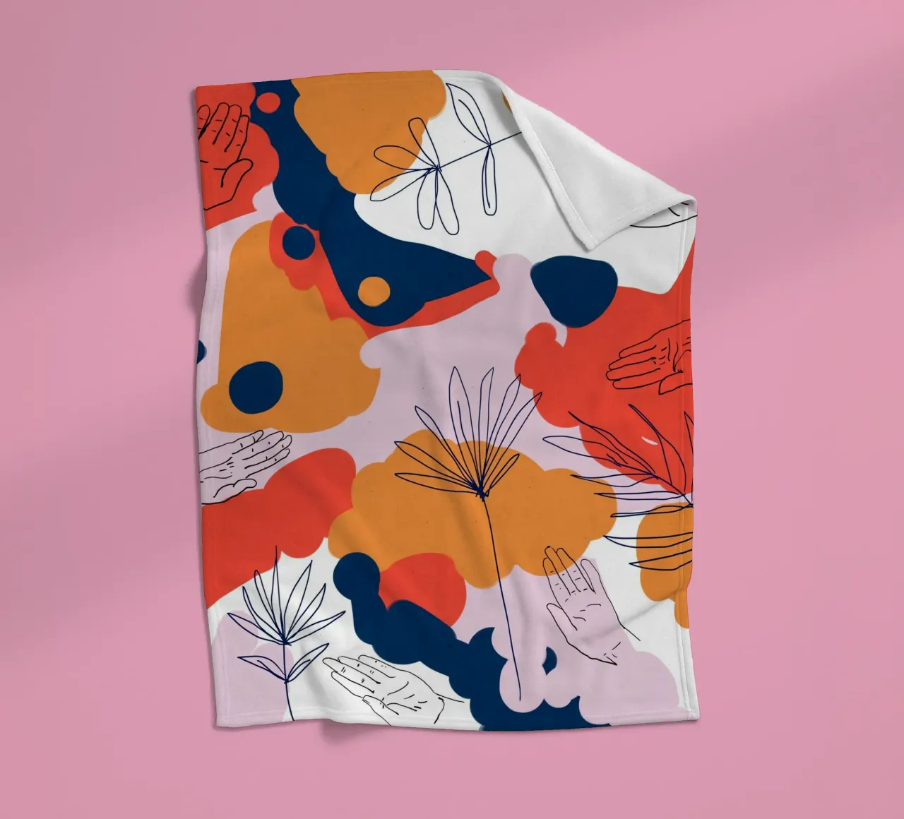 Schepping fleecedeken van 83oranges.com