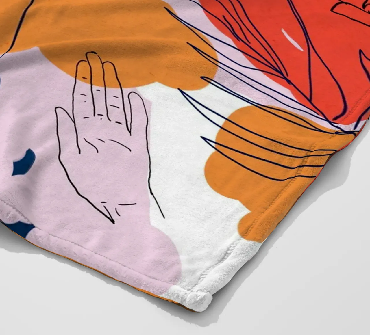 Schepping fleecedeken van 83oranges.com